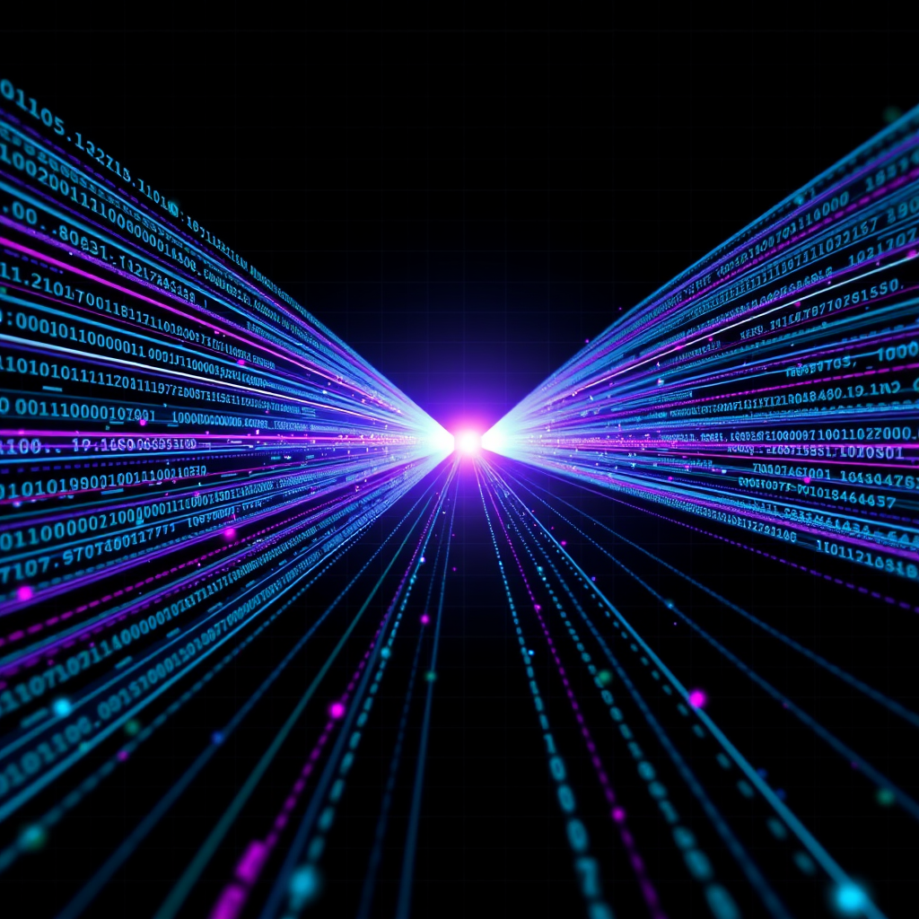Converging data stream