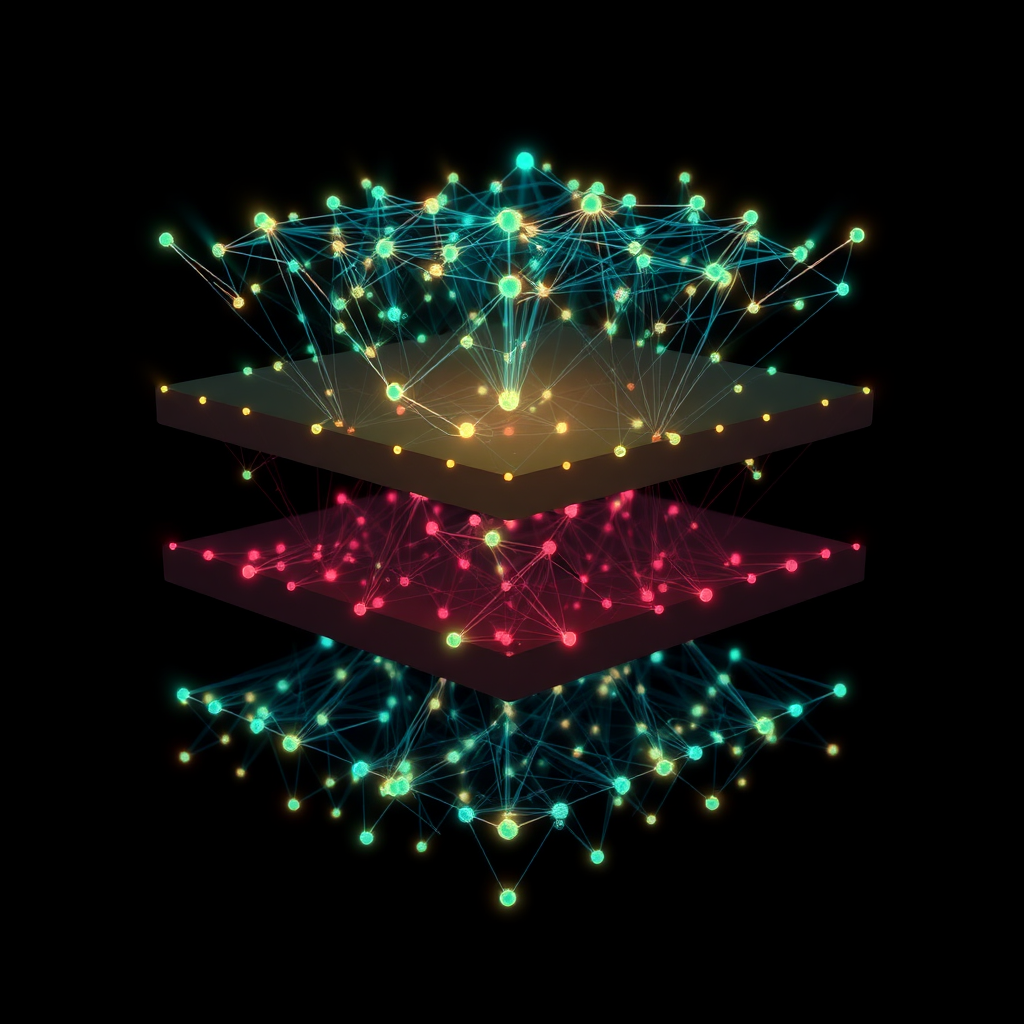 Signal through neural layers