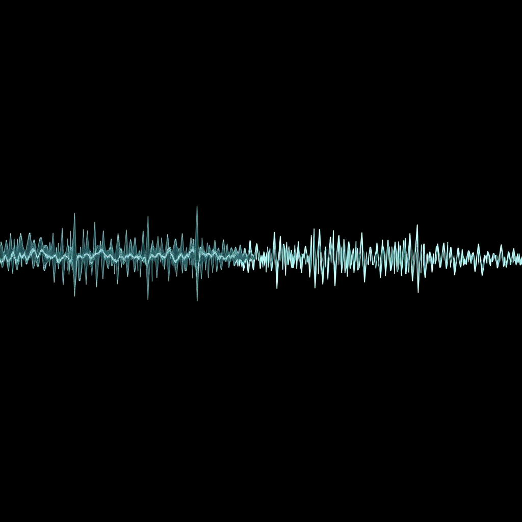 Pulsing waveform through noise